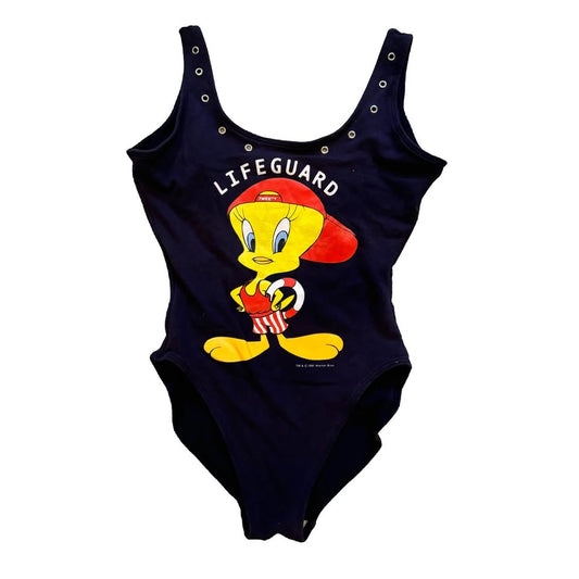 Vintage 1997 Tweety Bird Lifeguard One Piece